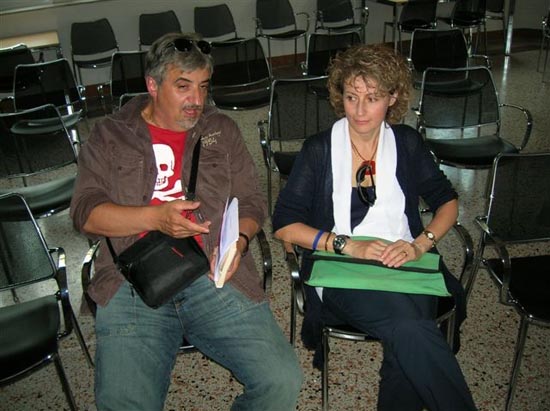 1-  30 minuti prima dell'inizio - incontro con il relatore