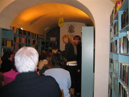 L'arrivo del pubblico