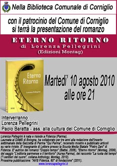 Presentazione ETERNO RITORNO A CORNIGLIO